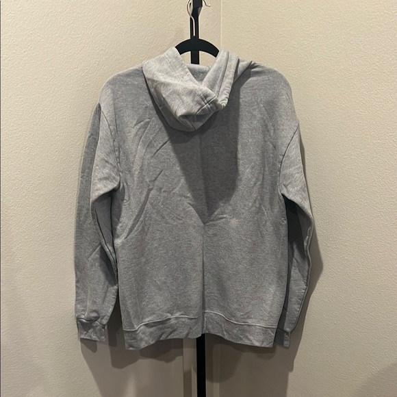 Athletic Works Gray Sweatshirt Hoodie Relaxed Fit - Picture 3 of 3